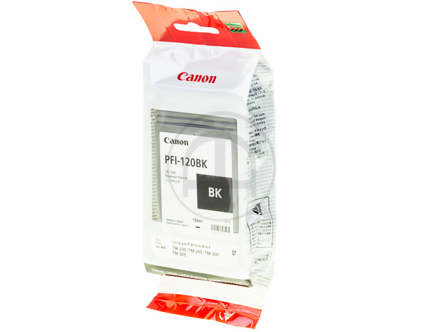 PFI120BK CANON IPF TM200 TINTE BLACK 2885C001 130ml