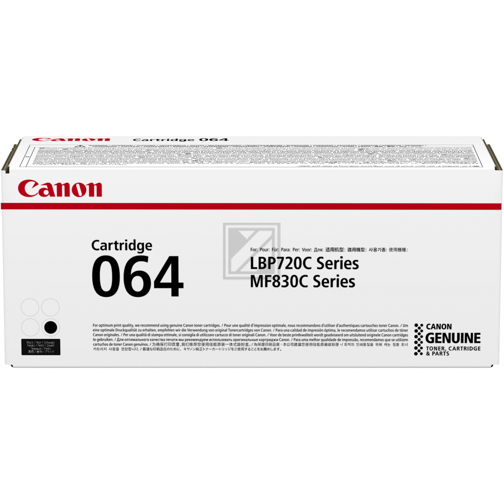 4937C001 CANON 064BK MF Cartridge black ST 6000Seiten