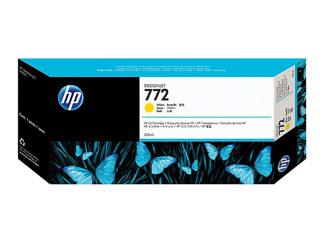 CN630A HP DNJ Z5200PS TINTE YELLOW HP772 300ml