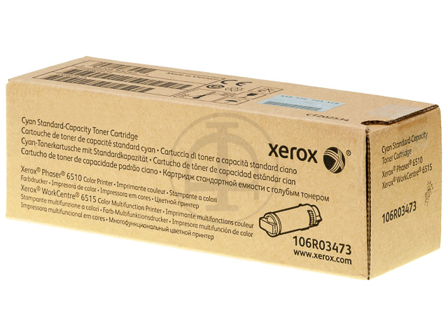 106R03473 XEROX PH6510 TONER CYAN ST 1000Seiten Standard Kapazitaet