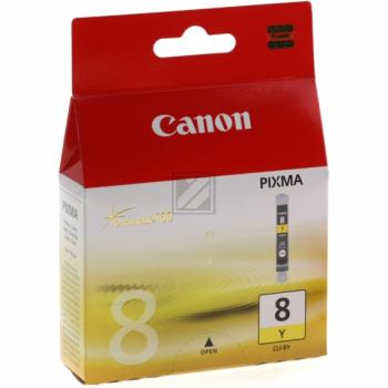 0623B001 CANON CLI8Y Nr.8 Pixma MP Tinte yellow 400Seiten 13ml