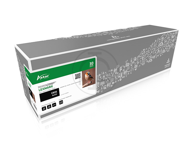AS20114 ASTAR LEX. C925 TONER BLK C925H2KG 8500Seiten