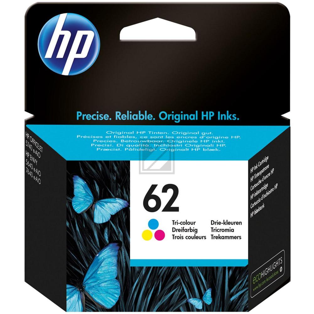 C2P06AE#UUS HP 62 OJ Tinte color ST 165 Seiten 4,5ml