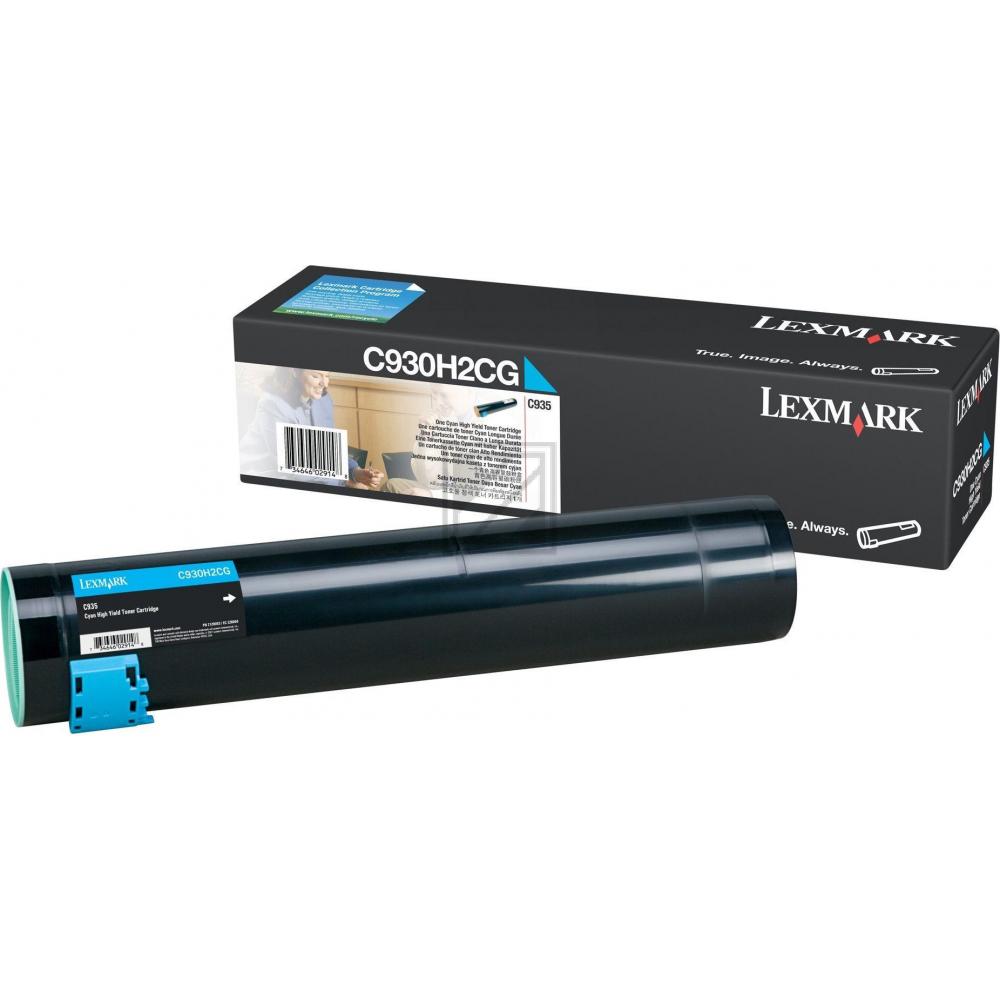 C930H2CG LEXMARK C935 Toner cyan 24.000 Seiten