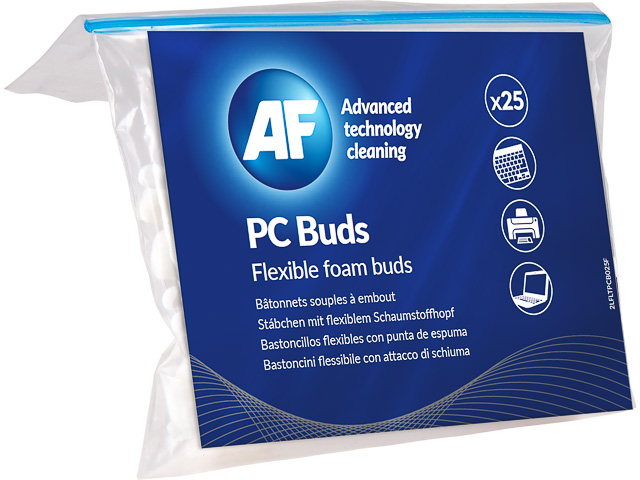 APCB025 AF REINIGUNGSSTAEBCHEN (25) PC-Buds Kunststoff