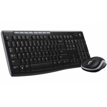 920-004511 LOGITECH MK270 Tastatur+Maus QWERTZ DE kabellos schwarz