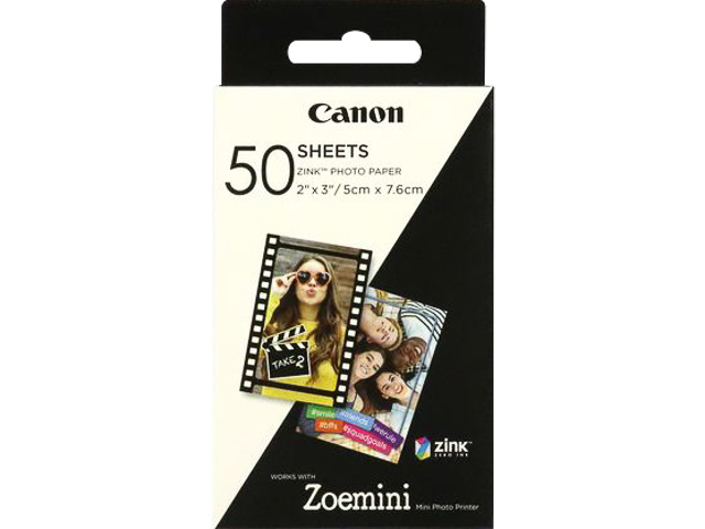 3215C002 CANON ZINK FOTOPAPIER 5x7,5cm 50Blatt