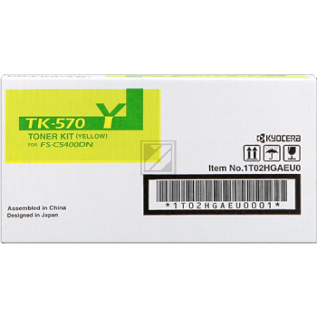 1T02HGAEU0 KYOCERA TK570Y FSC Toner yellow 12.000Seiten