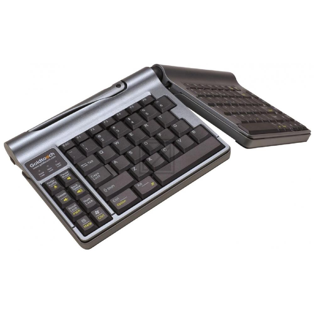 BNEGTTUK BAKKER Goldtouch Travel Go2 Split Tastatur UK