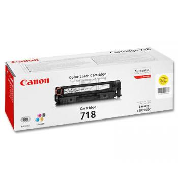 2659B002 CANON 718Y LBP Cartridge yellow 2900Seiten