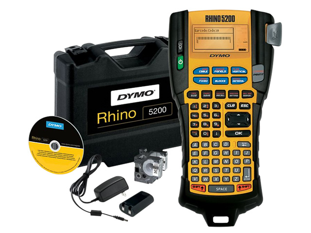 DYMO RHINO 5200 ETIKETTENDRUCKER S0841400 mit Hartschalenkoffer
