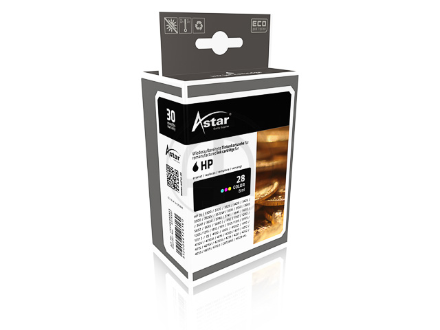 AS15597 ASTAR HP DJ3300 TINTE COL C8728AE/28 400Seiten 20ml