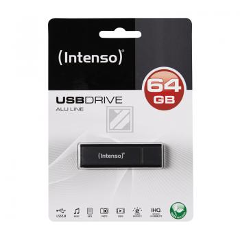 INTENSO ALU LINE USB STICK 64GB 3521491 28MB/s USB 2.0 anthrazit
