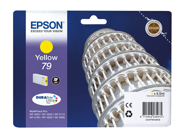 C13T79144010 EPSON WF5110WF TINTE YEL ST 6,5ml Nr.79 800Seiten Standard Kap.