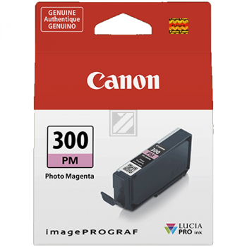 4198C001 CANON PFI300PM IPF Tinte photo mag 14,4ml