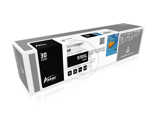 AS16970 ASTAR HP OJPRO451 TINTE BLK CN625AE/970XL 9200Seiten 173,5ml