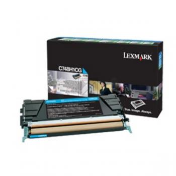 C748H3CG LEXMARK Optra C Toner cyan HC corporate 10.000Seiten Projekt