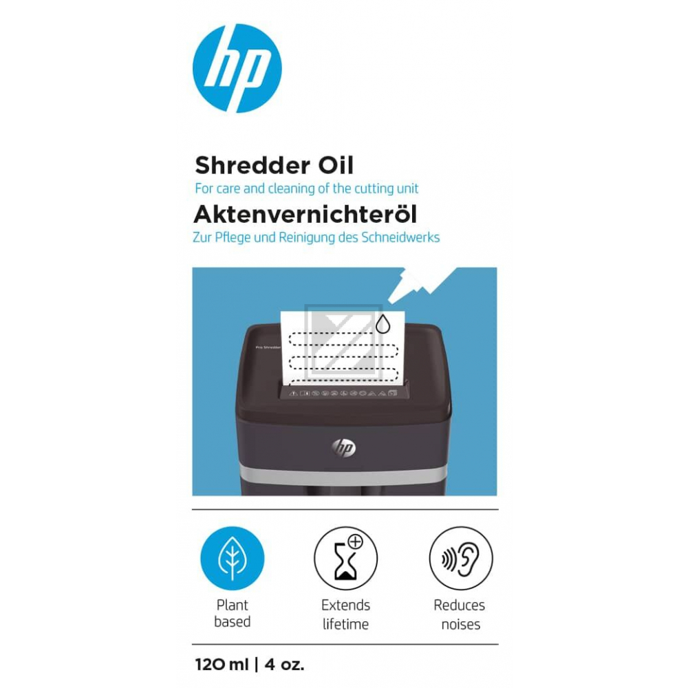 HP PARTIKELAKTENVERNICHTER OEL 9131 120ml Flasche