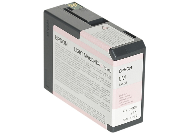 C13T580600 EPSON ST PRO3800 TINTE LM 80ml light magenta