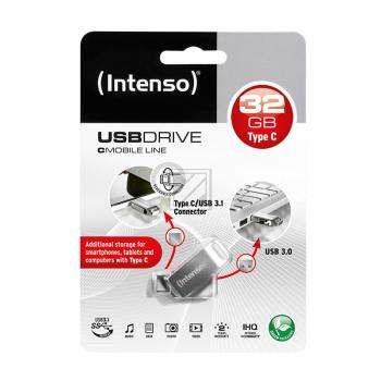 INTENSO CMOBILE LINE USB STICK 32GB 3536480 USB 3.2 Typ C Anschluss