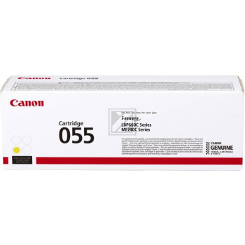 3013C002 CANON 055Y LBP Cartridge yellow ST 2100Seiten