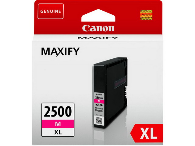 PGI2500XLM CANON MB5050 TINTE MAGENTA HC 9266B001 19,3ml 1295S. hohe Kapzitaet