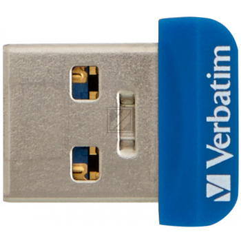 VERBATIM NANO USB STICK 32GB 98710 USB 3.0 blau
