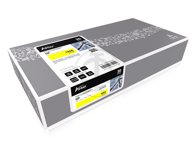 AS13312 ASTAR HP CP1025 TONER YEL CE312A/126A 1000Seiten