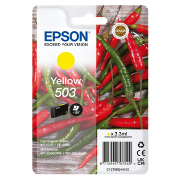 C13T09Q44010 EPSON Nr.503 XP Tinte yellow ST 210Seiten 3,3ml