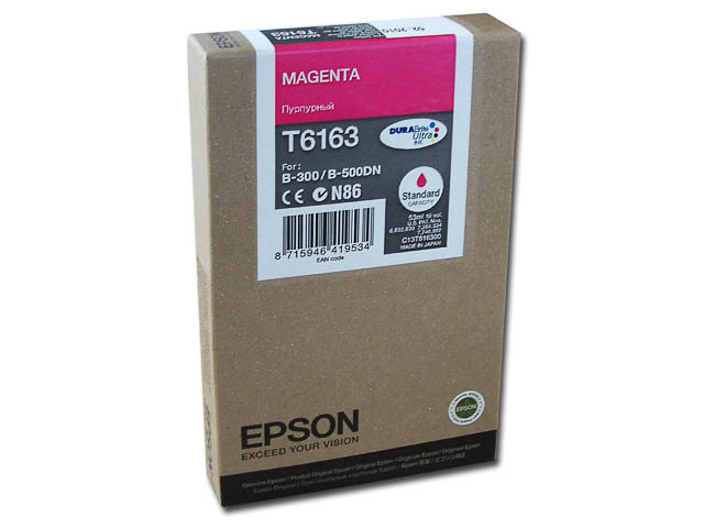 C13T616300 EPSON B300 TINTE MAGENTA ST 53ml 3500Seiten Standard Kapazitaet