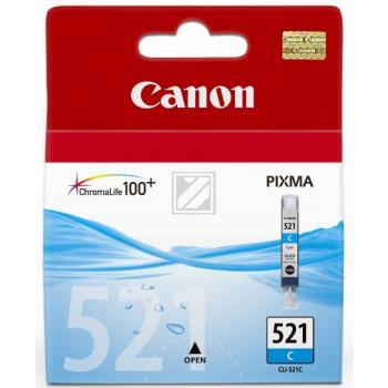 2934B001 CANON CLI521C Nr.521 Pixma MP Tinte cyan 505Seiten 9ml