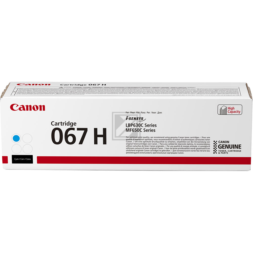 5105C002 CANON 067HC LBP Cartridge cyan HC 2350Seiten