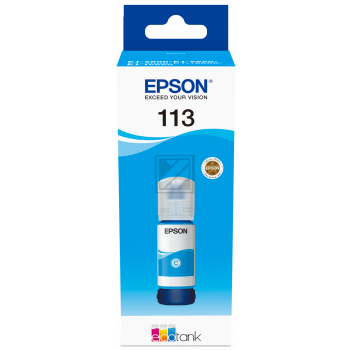 C13T06B240 EPSON ET113 EcoTank Tinte cyan 6000Seiten pigmentiert 70ml