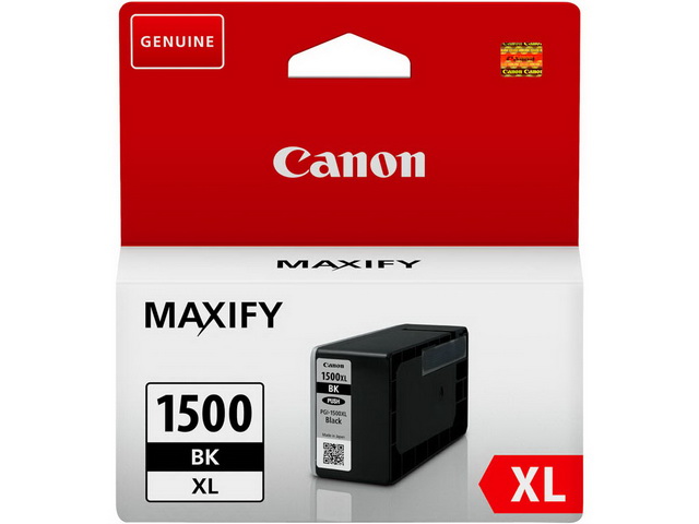 PGI1500XLBK CANON MB2050 TINTE BLACK HC 9182B001 34,7ml 1200S. hohe Kapazitaet