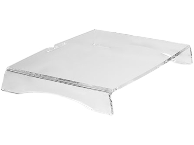 BNEQR50 BAKKER Q-riser 50 Monitorstaender 16kg einzeln transparent