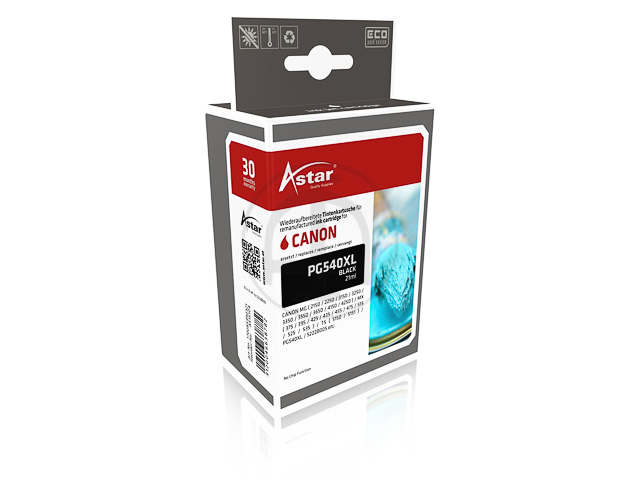 AS15104 ASTAR CAN. MG2150 TINTE BLK 5222B005/PG540XL 600Seiten 21ml