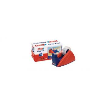 57421-00000-03 TESA Easy Cut Tischabroller rot-blau 19mm 33Meter