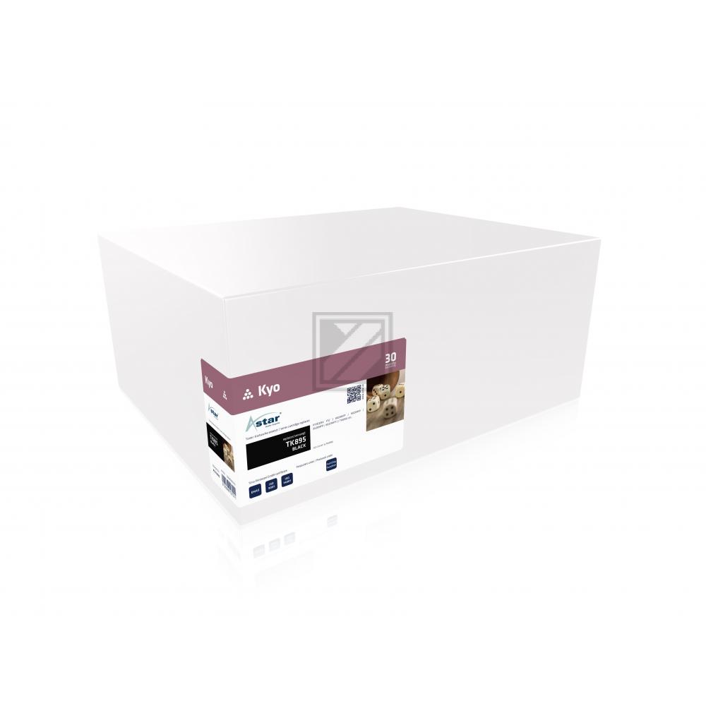 AS11895 ASTAR KYOCERA TK895 FSC Toner black rebuilt 12.000Seiten Chip