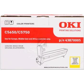 43870005 OKI C5xxx OPC yellow 20.000 Seiten