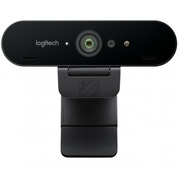 LOGITECH BRIO 4K ULTRA HD WEBCAM 960-001106 2160P USB schwarz