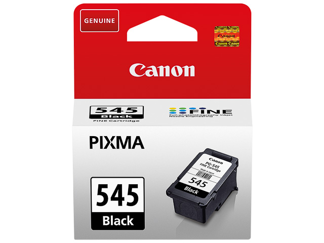 PG545 CANON MG2450 TINTE BLACK ST 8287B001 Nr.545 8ml 180S. Standard Kap.