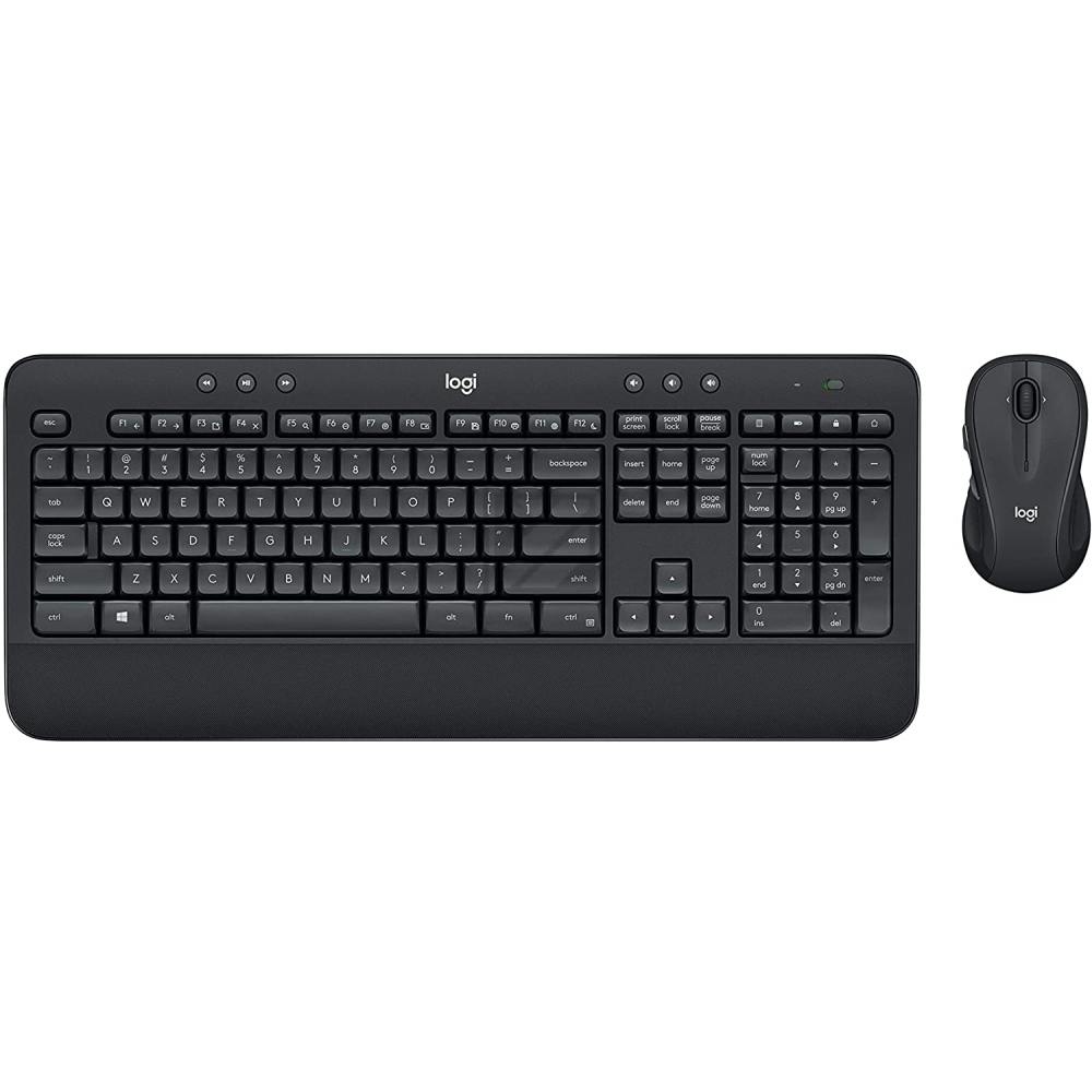 920-008889 LOGITECH MK545 Tastatur+Maus QWERTZ DE kabellos schwarz