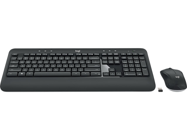 LOGITECH MK540 TASTATUR+MAUS QWERTY US 920-008685 kabellos schwarz