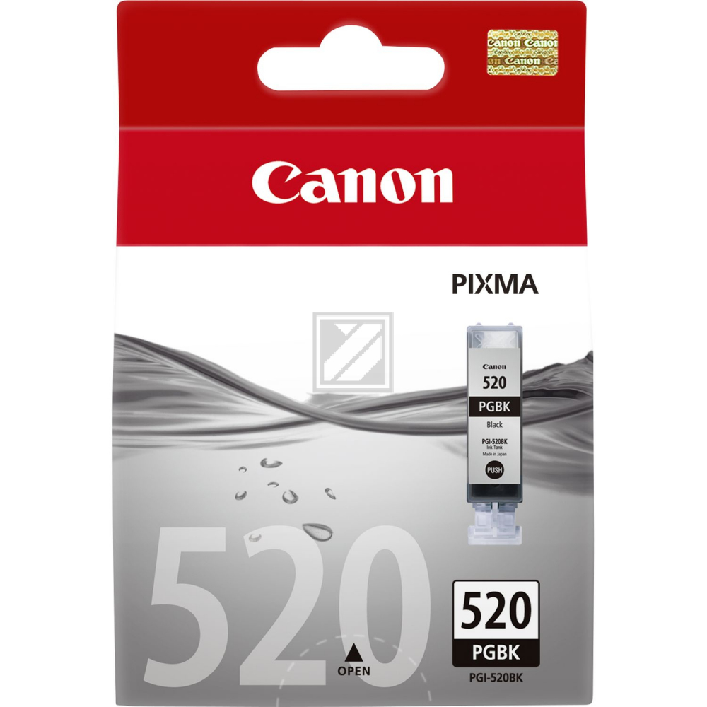 2932B001 CANON PGI520BK Nr.520 Pixma MP Tinte black HC 320Seiten 19ml