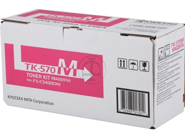 TK570M KYOCERA FSC5400DN TONER MAGENTA 1T02HGBEU0 12.000Seiten