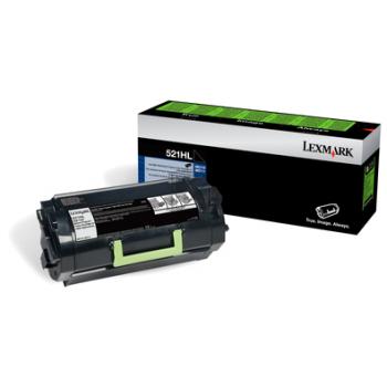 52D2H0L LEXMARK 522HL MS711 Toner black return label 25.000Seiten