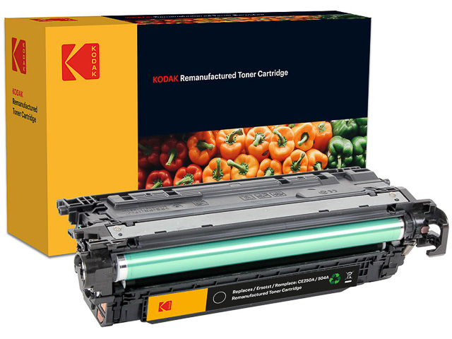 185H025001 KODAK HP CLJCP3520 CARTR BLK CE250A/504A/2644B002/723BK 5000Seiten