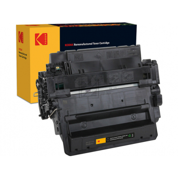 185H025530 KODAK HP CE255X LJ Cartridge black rebuilt 12.500Seiten