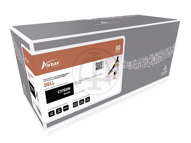 AS11760 ASTAR DELL C3760N TONER BLK 59311119 11.000Seiten