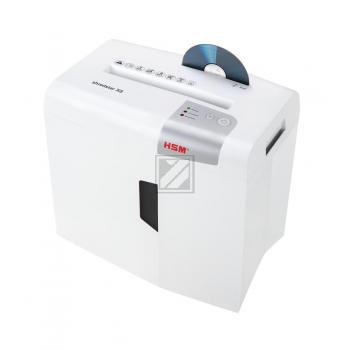 HSM SHREDSTAR X8 AKTENVERNICHTER WEISS 1044121 Partikelschnitt 4,5x30mm P4 8Blt